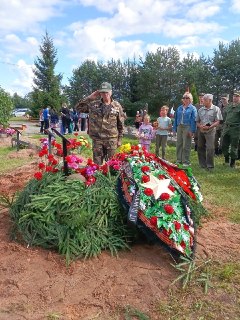 Память павших красноармейцев в Минском районе: находки и торжественная церемония