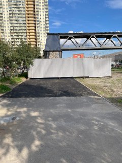Землю у Экопарка в Мурино заасфальтировали перед открытием
