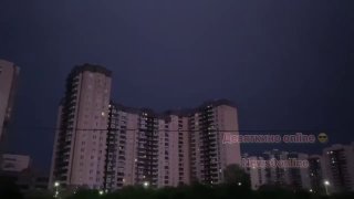 В Санкт-Петербурге и Мурино объявлен жёлтый уровень опасности из-за сильных дождей и гроз