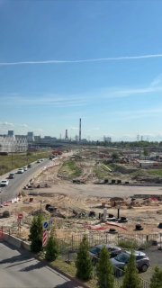 Завершается строительство развязки на Центральной улице
